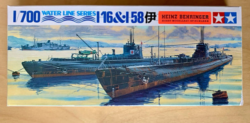 Tamiya 700 water line - 1:700,