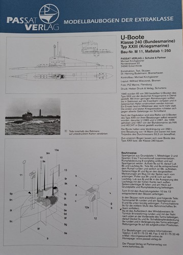 Boot klasse 240 - klasse, xxiii
