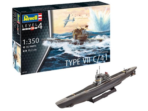 Revell 05154 deutsches boot - deutsches, u-boot