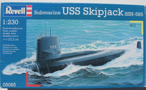 Revell 05065 submarine uss - revell,