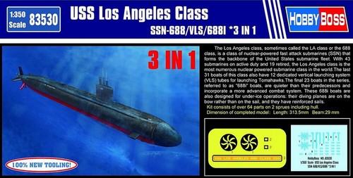 Hobbyboss 83530 350 uss los - hobbyboss,