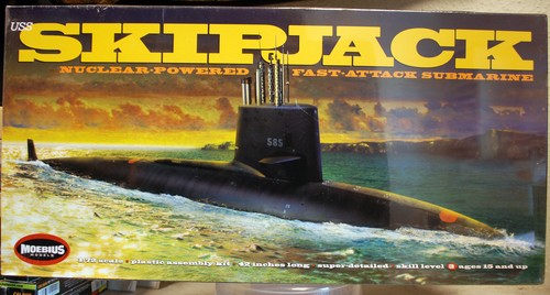 Moebius 1400 uss skipjack - moebius,