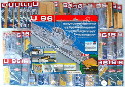 U96 hachette bausatz - u-boot,