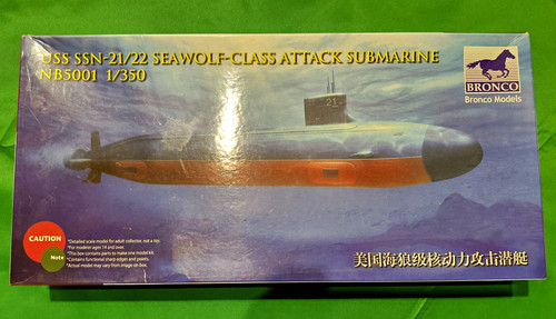 Bronco models uss ssn 22 - uss, ssn-21/22