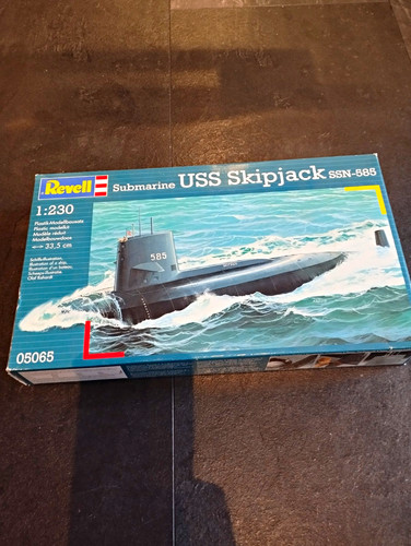 Revell uss skipjack ssn - revell, ssn-585
