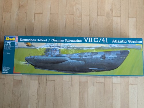 Boot modell bausatz - u-boot, 1:22