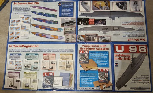 U96 hachette boot modellbau - hachette, u-boot