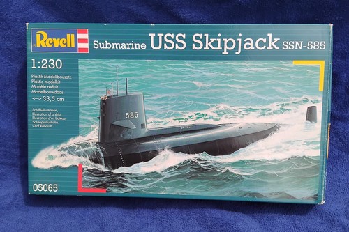 Revell skipjack ssn 585 - revell, u.s.s.
